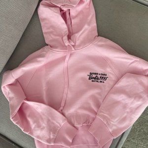 NWT Barbie x Zara Hoodie in Pink (Size M)